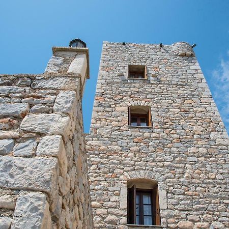 Charouda Stone Tower Apartment Pírgos Dhiroú Екстериор снимка