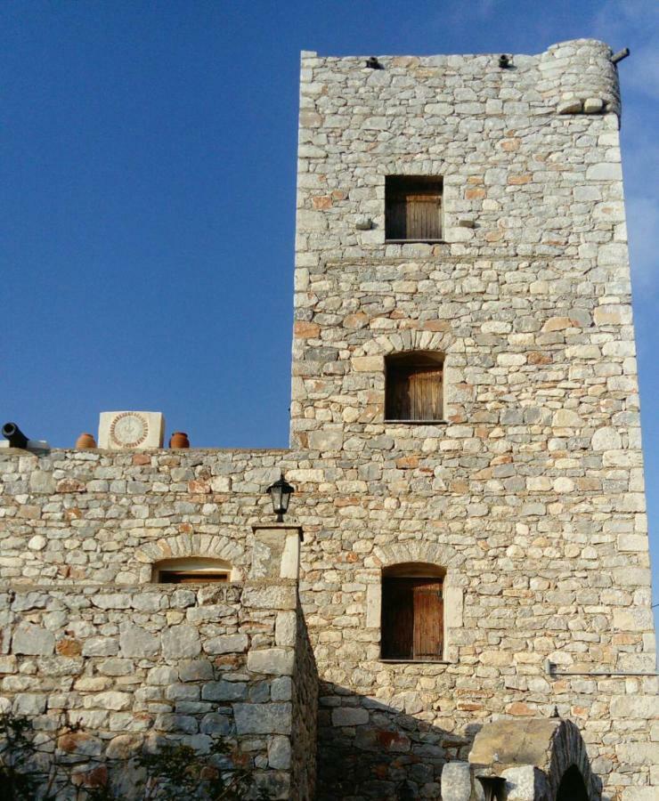 Charouda Stone Tower Apartment Pírgos Dhiroú Екстериор снимка