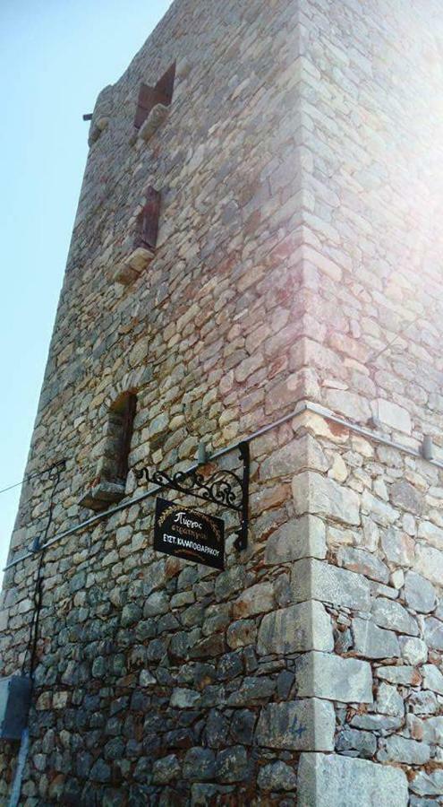 Charouda Stone Tower Apartment Pírgos Dhiroú Екстериор снимка
