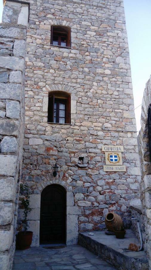 Charouda Stone Tower Apartment Pírgos Dhiroú Екстериор снимка